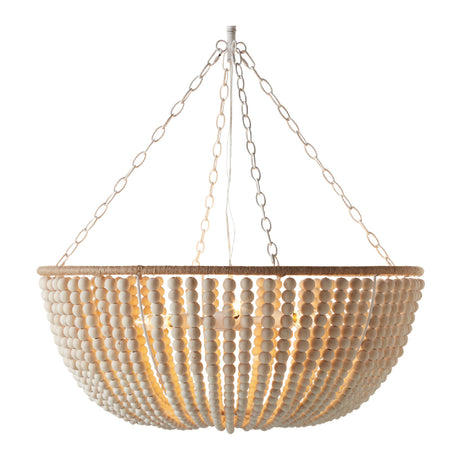   Modern European furniture - Cream Beaded Pendant Lamp - www.oroa.com | Oroa.com