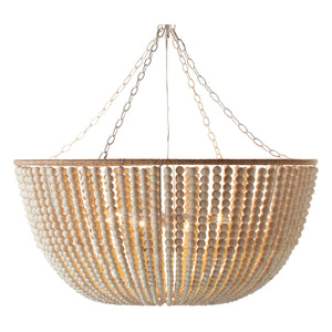   Modern European furniture - Cream Beaded Pendant Lamp - www.oroa.com | Oroa.com