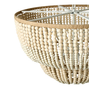  Modern European furniture - Cream Beaded Pendant Light - www.oroa.com | Oroa.com