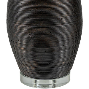   Modern European furniture -  Cement Base Linen Table Lamp - www.oroa.com | Oroa.com