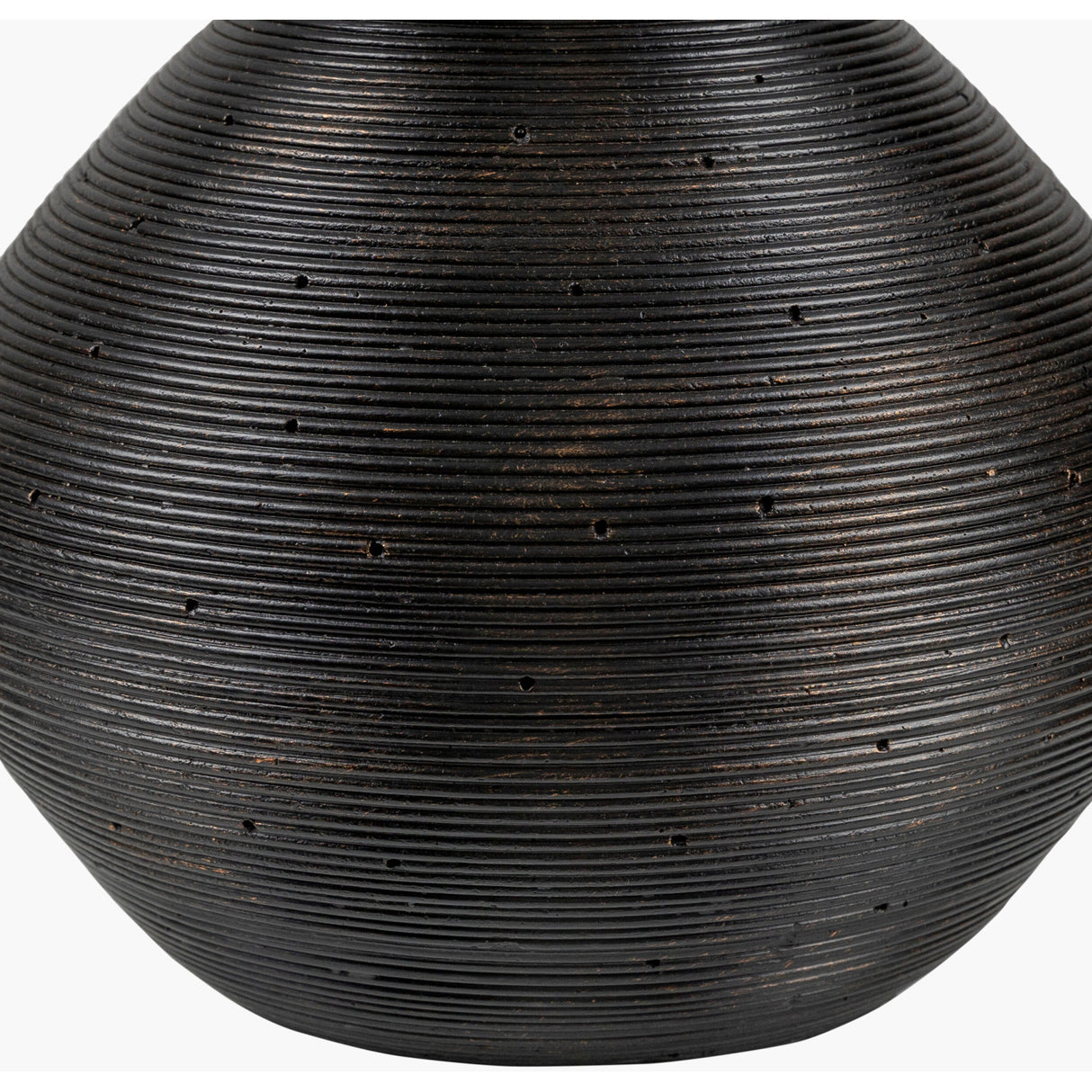   Modern European furniture -  Rounded Cement Linen Table Lamp - www.oroa.com | Oroa.com