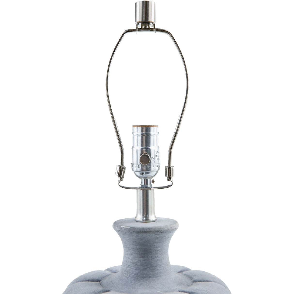  Modern European furniture - Gray Cement Linen Table Lamp - www.oroa.com | Oroa.com