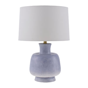   Modern European furniture - Painted Base Linen Table Lamp - www.oroa.com | Oroa.com