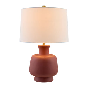   Modern European furniture - Painted Base Linen Table Lamp - www.oroa.com | Oroa.com
