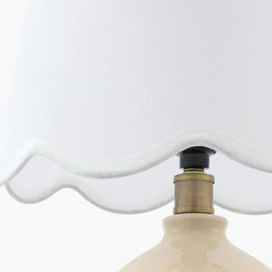   Modern European furniture - Wavy Linen Accent Table Lamp - www.oroa.com | Oroa.com