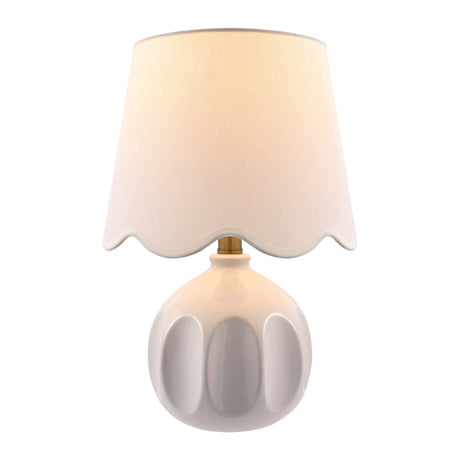   Modern European furniture - Wavy Linen Accent Table Lamp - www.oroa.com | Oroa.com