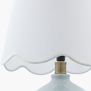   Modern European furniture - Wavy Linen Accent Table Lamp - www.oroa.com | Oroa.com