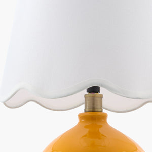   Modern European furniture - Wavy Linen Accent Table Lamp - www.oroa.com | Oroa.com