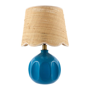   Modern European furniture - Wavy Rattan Accent Table Lamp - www.oroa.com | Oroa.com