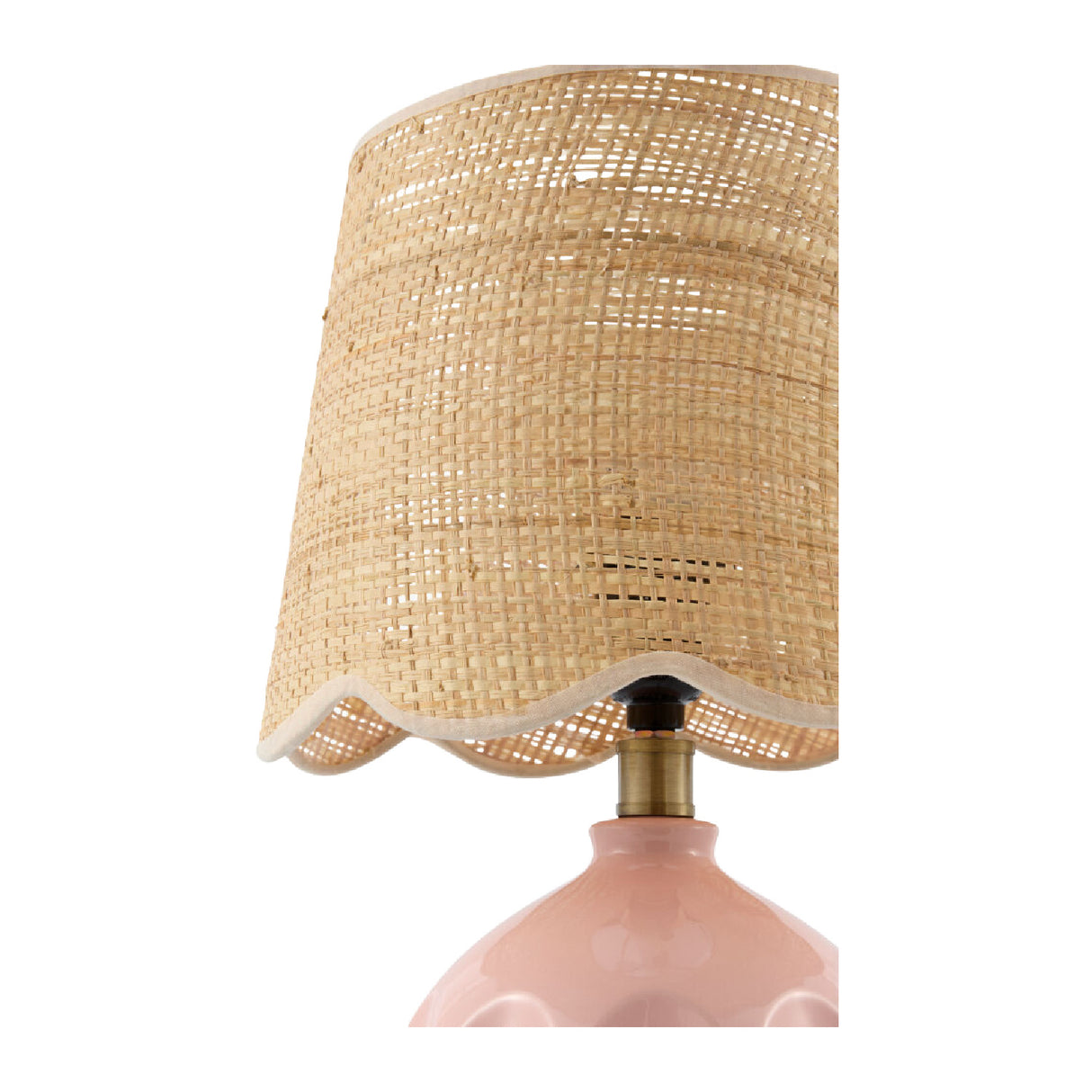   Modern European furniture - Wavy Rattan Accent Table Lamp - www.oroa.com | Oroa.com