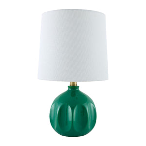   Modern European furniture - Linen Carved Ceramic Table Lamp - www.oroa.com | Oroa.com