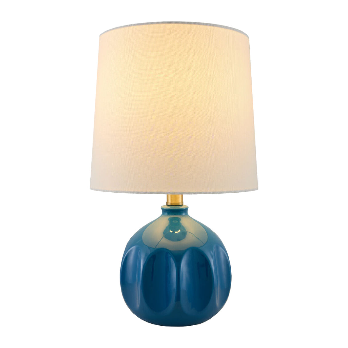   Modern European furniture - Linen Carved Ceramic Table Lamp - www.oroa.com | Oroa.com