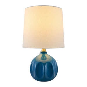   Modern European furniture - Linen Carved Ceramic Table Lamp - www.oroa.com | Oroa.com