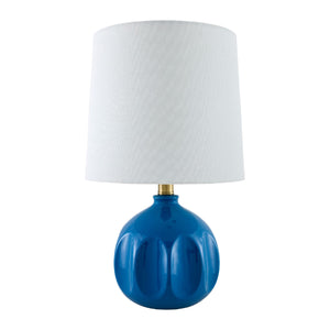   Modern European furniture - Linen Carved Ceramic Table Lamp - www.oroa.com | Oroa.com