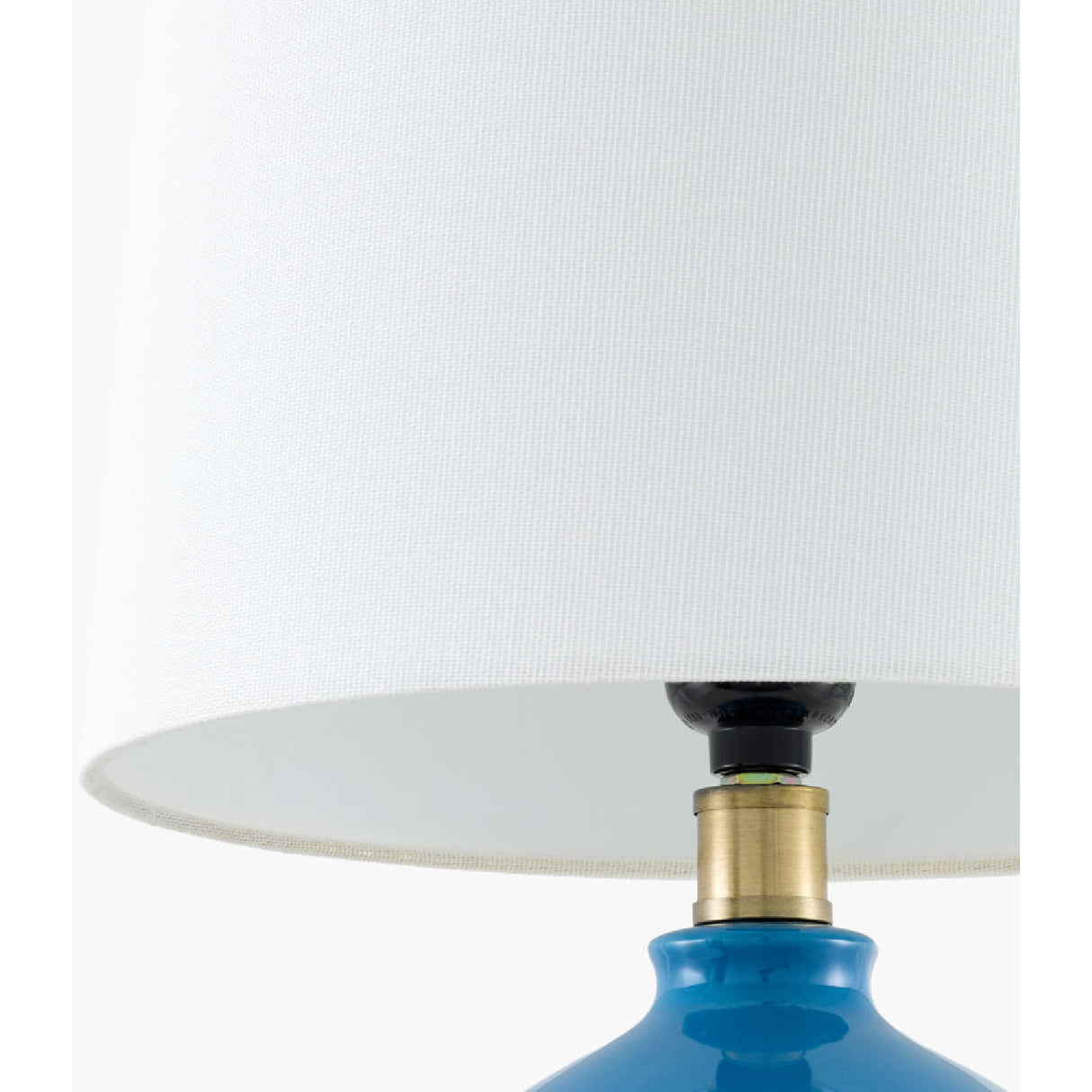   Modern European furniture - Linen Carved Ceramic Table Lamp - www.oroa.com | Oroa.com