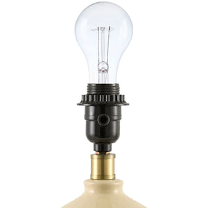   Modern European furniture - Linen Carved Ceramic Table Lamp - www.oroa.com | Oroa.com