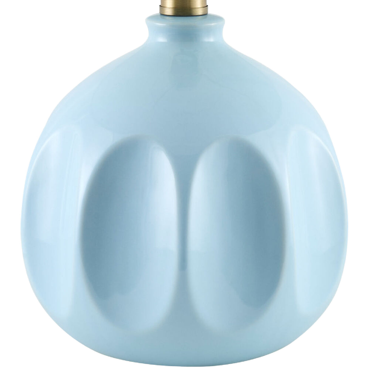   Modern European furniture - Linen Carved Ceramic Table Lamp - www.oroa.com | Oroa.com