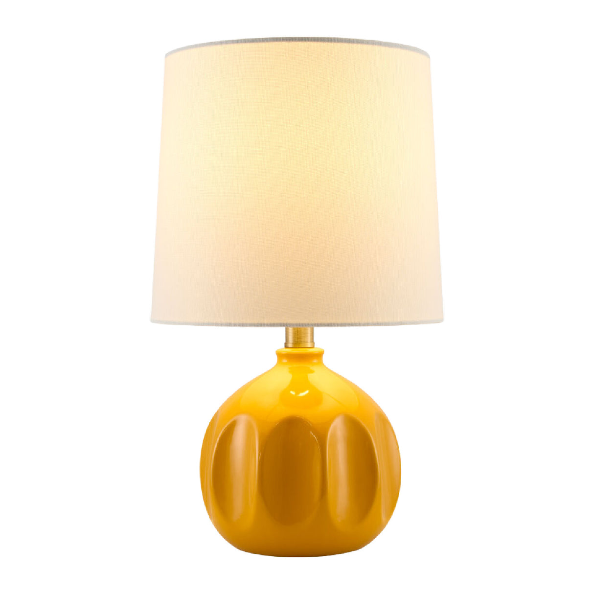   Modern European furniture - Linen Carved Ceramic Table Lamp - www.oroa.com | Oroa.com