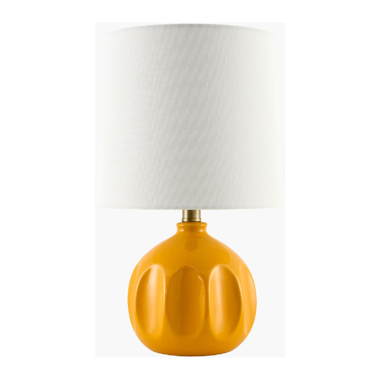   Modern European furniture - Linen Carved Ceramic Table Lamp - www.oroa.com | Oroa.com