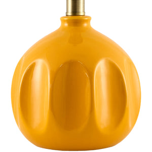   Modern European furniture - Linen Carved Ceramic Table Lamp - www.oroa.com | Oroa.com
