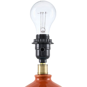   Modern European furniture - Linen Carved Ceramic Table Lamp - www.oroa.com | Oroa.com