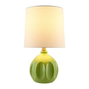   Modern European furniture - Linen Carved Ceramic Table Lamp - www.oroa.com | Oroa.com