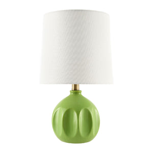   Modern European furniture - Linen Carved Ceramic Table Lamp - www.oroa.com | Oroa.com
