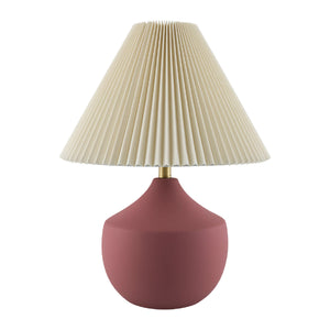   Modern European furniture - Ceramic Beige Linen Table Lamp - www.oroa.com | Oroa.com