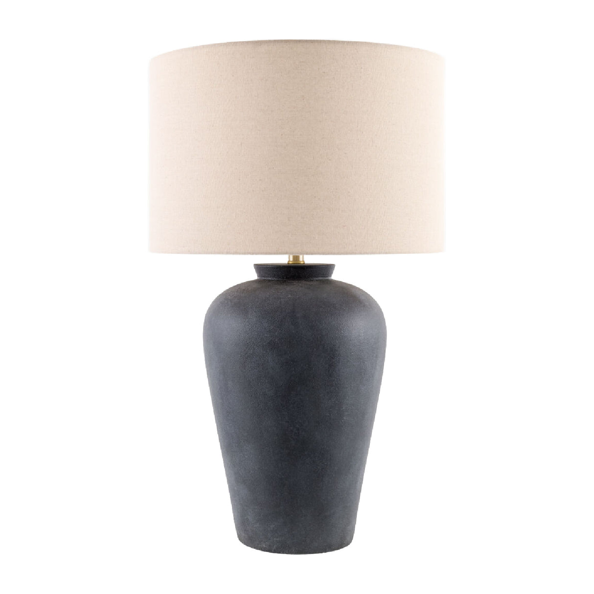   Modern European furniture - Painted Cement Linen Table Lamp - www.oroa.com | Oroa.com