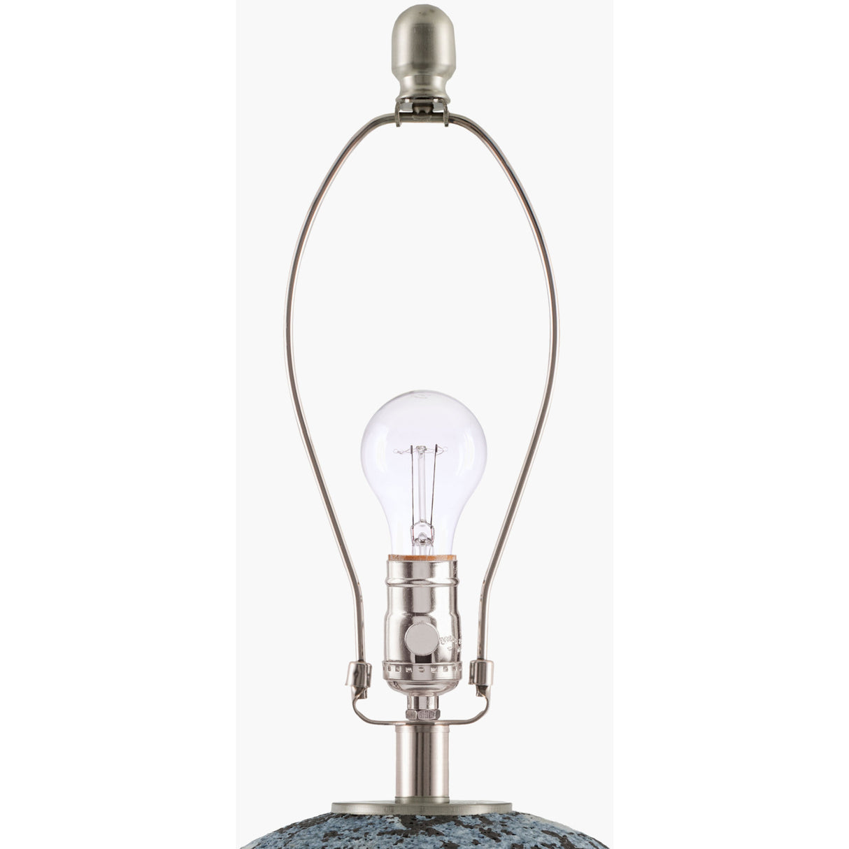   Modern European furniture - Textured Gray Ceramic Table Lamp - www.oroa.com | Oroa.com