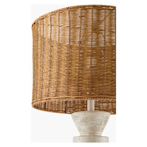   Modern European furniture - White Stacked Base Floor Lamp - www.oroa.com | Oroa.com