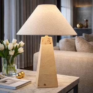   Modern European furniture - Rubberwood Base Accent Table Lamp - www.oroa.com | Oroa.com