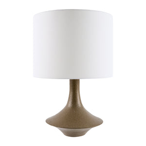  Modern European furniture -  Painted Base Linen Table Lamp - www.oroa.com | Oroa.com