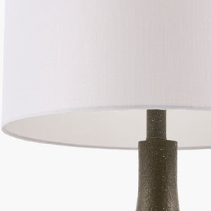   Modern European furniture -  Painted Base Linen Table Lamp - www.oroa.com | Oroa.com