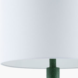   Modern European furniture -  Painted Base Linen Table Lamp - www.oroa.com | Oroa.com