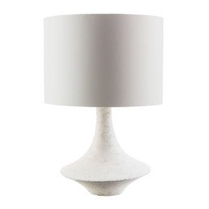   Modern European furniture - White Drum Shade Table Lamp - www.oroa.com | Oroa.com