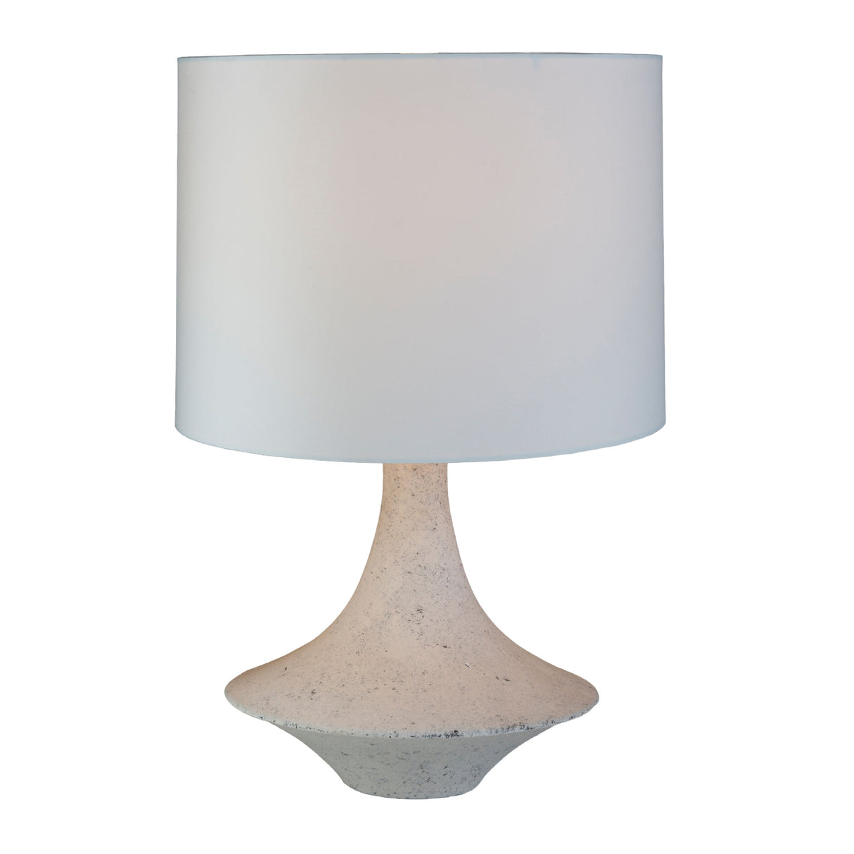   Modern European furniture - White Drum Shade Table Lamp - www.oroa.com | Oroa.com
