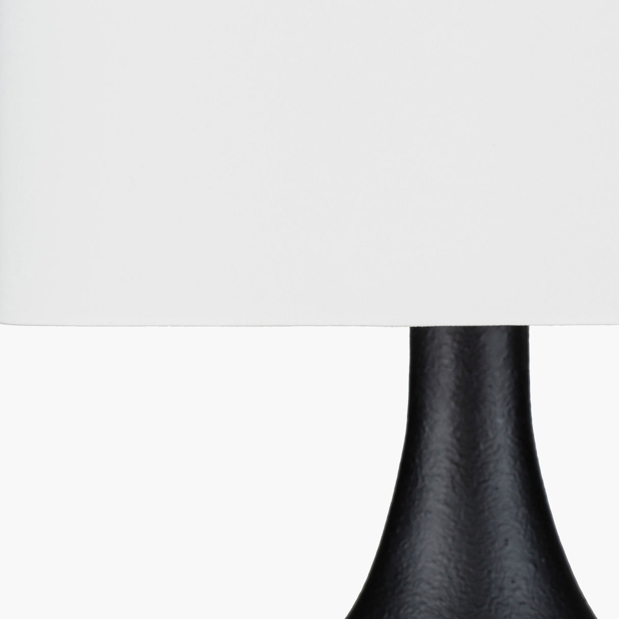   Modern European furniture - White Drum Shade Table Lamp - www.oroa.com | Oroa.com