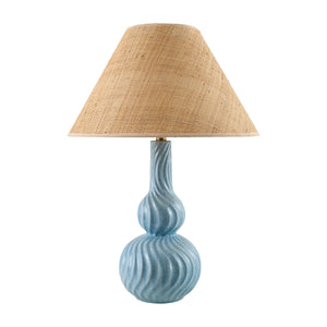   Blue Ceramic Accent Table Lamp | Oroa.com