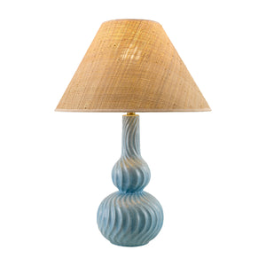   Blue Ceramic Accent Table Lamp | Oroa.com