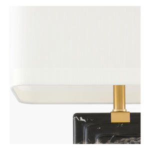   Modern European furniture - Black Marble Accent Table Lamp - www.oroa.com | Oroa.com
