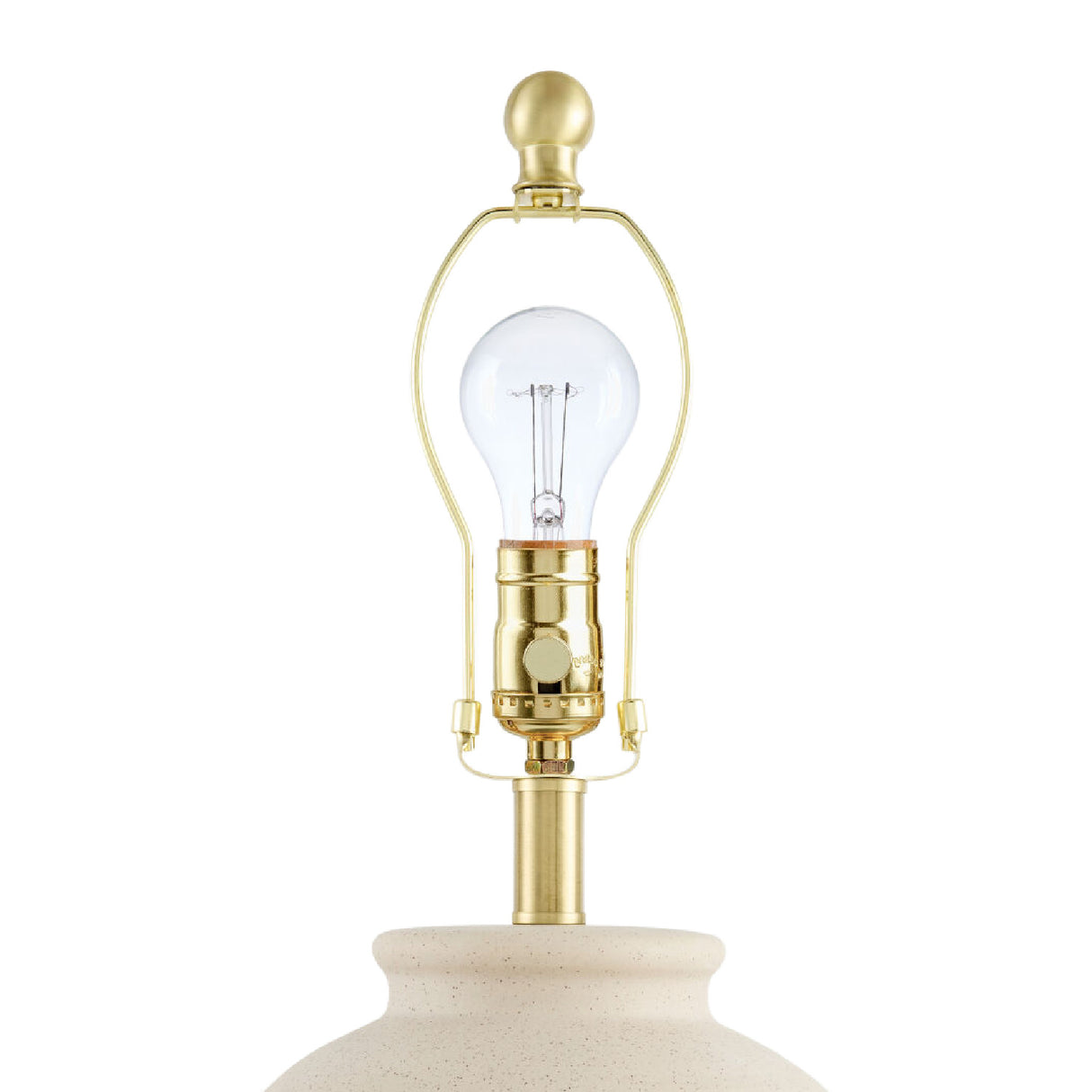   Modern European furniture - Painted Beige Ceramic Table Lamp - www.oroa.com | Oroa.com