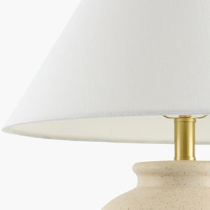   Modern European furniture - Painted Beige Ceramic Table Lamp - www.oroa.com | Oroa.com
