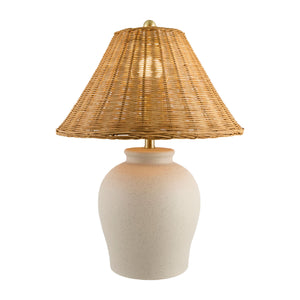   Modern European furniture - Painted Beige Ceramic Table Lamp - www.oroa.com | Oroa.com