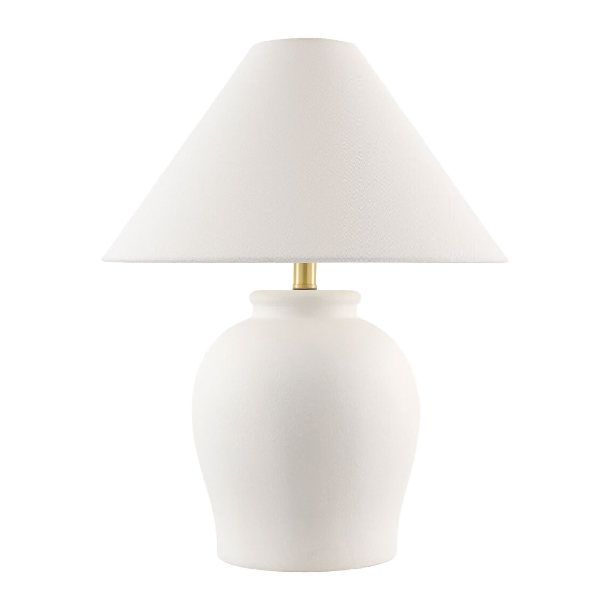   Modern European furniture - Ceramic White Linen Table Lamp - www.oroa.com | Oroa.com