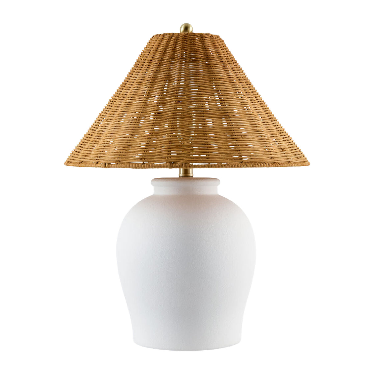   Modern European furniture - Rattan Empire Shade Table Lamp - www.oroa.com | Oroa.com