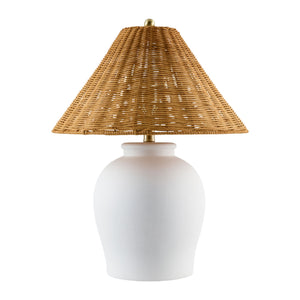   Modern European furniture - Rattan Empire Shade Table Lamp - www.oroa.com | Oroa.com