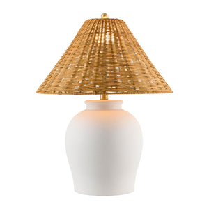   Modern European furniture - Rattan Empire Shade Table Lamp - www.oroa.com | Oroa.com