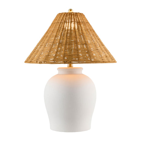   Modern European furniture - Rattan Empire Shade Table Lamp - www.oroa.com | Oroa.com