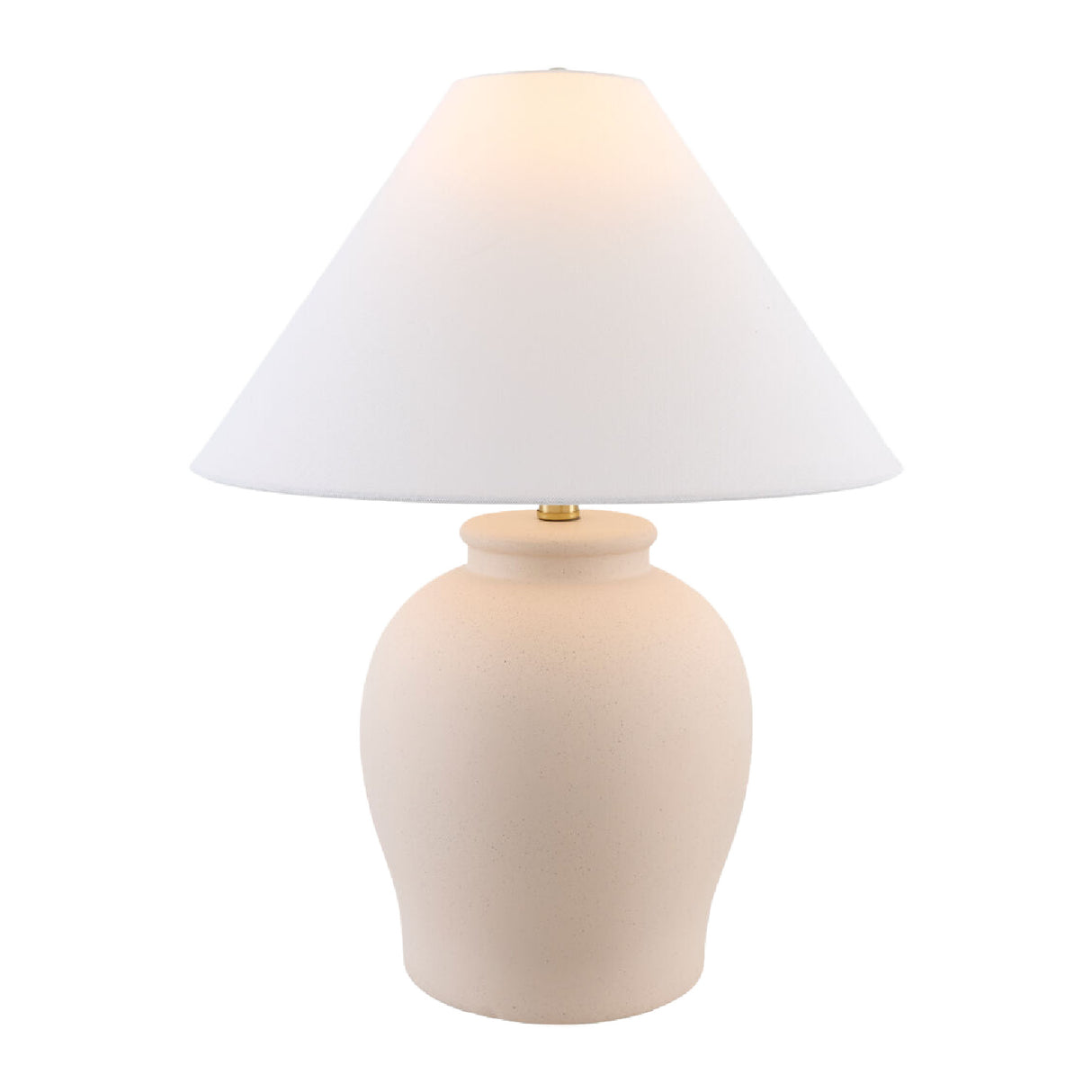   Modern European furniture - Ceramic White Linen Table Lamp - www.oroa.com | Oroa.com